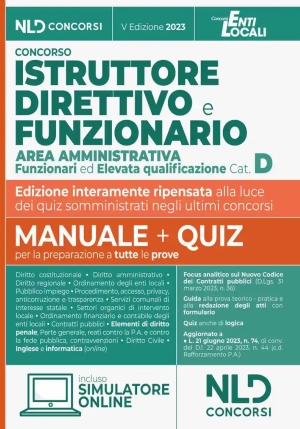 Manuale Istruttore Cat.d Area Amm.va fronte