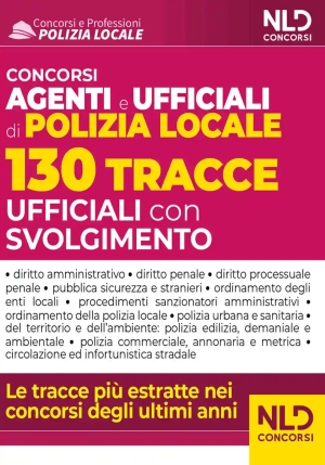 Agenti Ufficiali Polizia Locale Tracce fronte