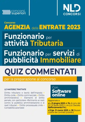 Agenzia Entrate 2023 Quiz Funz.pubbl.imm fronte