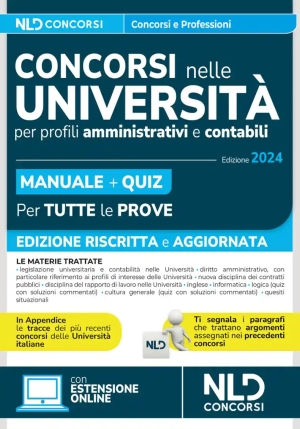 Concorsi Universita' 2023 Amm.vi Contab. fronte