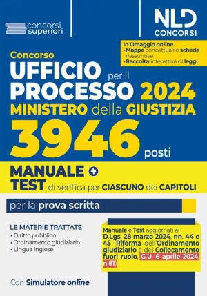 3946 Ufficio Processo 2024 Manuale fronte