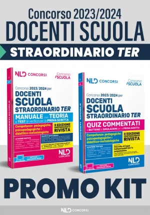 Kit 2v - Docenti Scuola Ter - Manuale + Quiz fronte