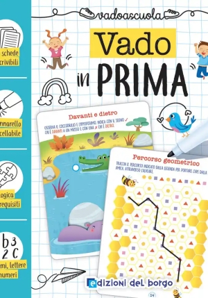 Vado In Prima. Ediz. A Colori. Con Pennarello Cancellabile. Con 50 Schede Riscrivibili fronte