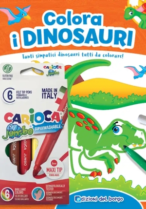 Colora I Dinosauri fronte