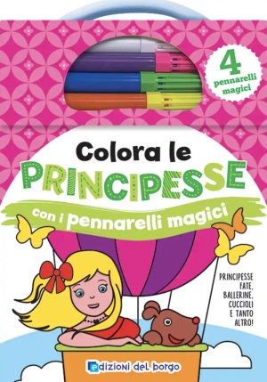 Colora Le Principesse + Pennarelli fronte