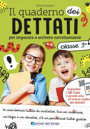 Quaderno Dei Dettati. Classe 3. Con Qr Code Con Tracce Audio (il) fronte