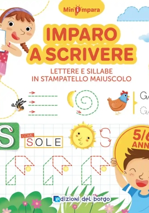 Imparo A Scrivere. Tratti, Segni, Cornicette. Mini Impara. Ediz. A Colori fronte