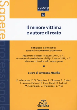 Minore Vittima Autore Reato fronte