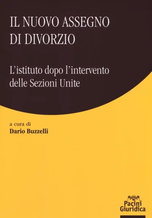 Nuovo Assegno Divorzio fronte