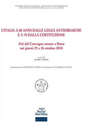 Italia A 80 Anni Leggi Antiebr fronte