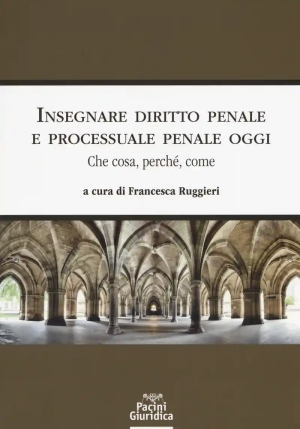 Insegnare Diritto Penale fronte