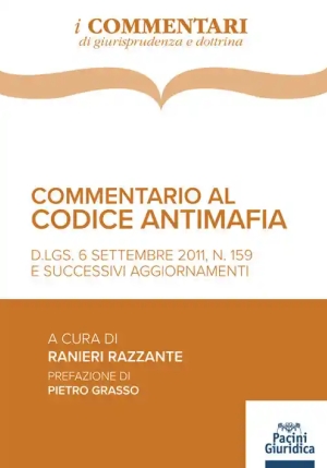 Commentario Al Codice Antimafi fronte