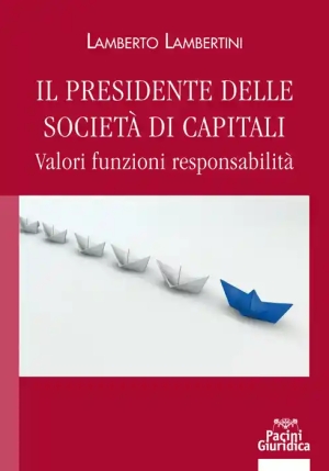 Presidente Delle Societa Di Ca fronte