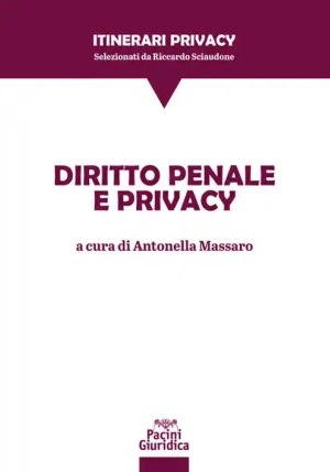 Diritto Penale E Privacy fronte