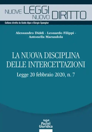 Nuova Disciplina Intercettaz. fronte