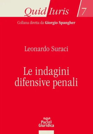 Indagini Difensive Penali fronte