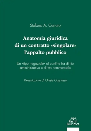 Anatomia Giuridica Contratto fronte