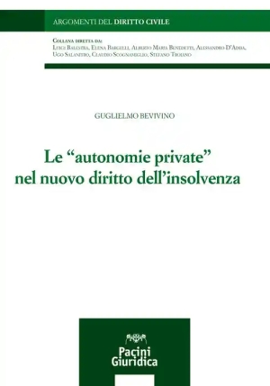 Autonomie Private Nuovo Diritto Insolv. fronte