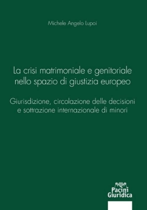 Crisi Matrimoniale E Genitoriale fronte