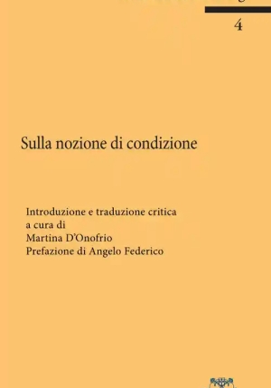 Sulla Nozione Di Condizione fronte