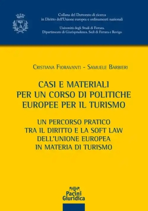 Casi E Materiali Corso Politiche Turismo fronte