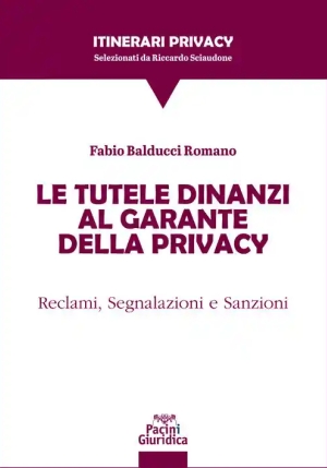 Tutele Dinanzi Garante Privacy fronte