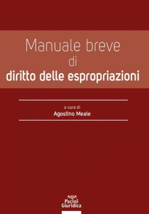 Manuale Breve Diritto Espropriazioni fronte