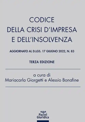 Codice Della Crisi D'impresa Insolvenza fronte