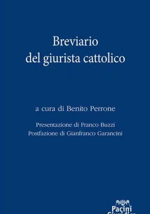 Breviario Giurista Cattolico fronte