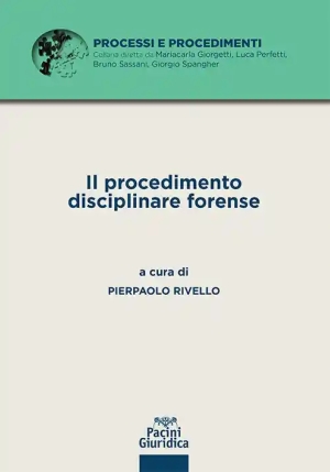 Procedimento Disciplinare Forense fronte