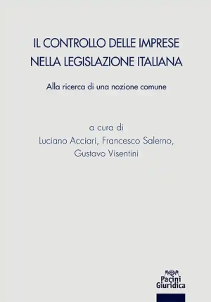 Controllo Imprese Legislazione Italiana fronte