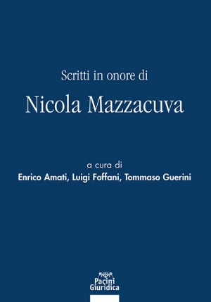 Scritti In Onore Nicola Mazzacuva fronte