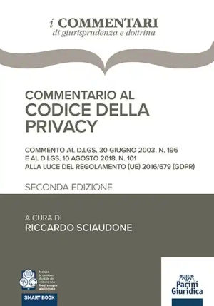 Commentario Codice Della Privacy 2ed. fronte