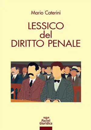 Lessico Diritto Penale fronte