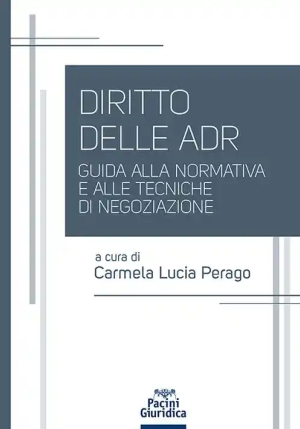 Diritto Delle Adr - Guida Alla Normativa fronte