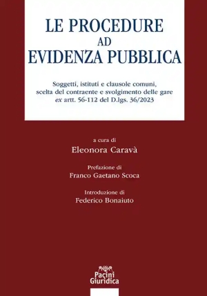 Procedure Ad Evidenza Pubblica fronte