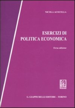 Esercizi Politica Economica 3ed. fronte