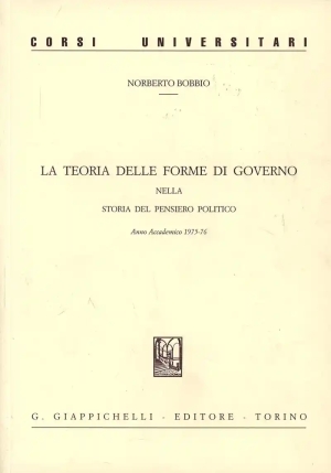 Teoria Forme Governo fronte