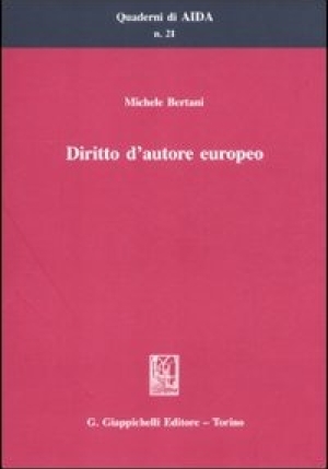 Diritto D'autore Europeo fronte