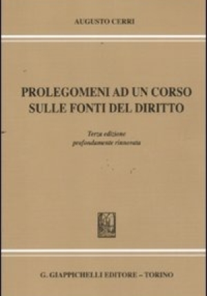 Prolegomeni Corso Fonti Diritto 3ed. fronte