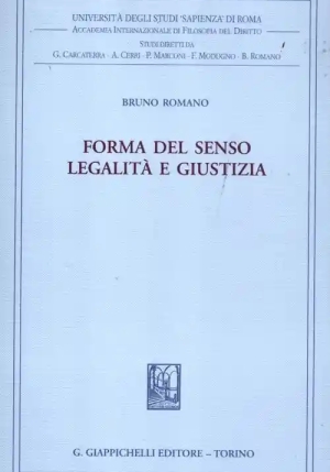 Forma Del Senso Legalita' E Giustizia fronte