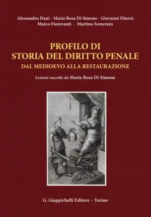 Profilo Storia Diritto Penale fronte