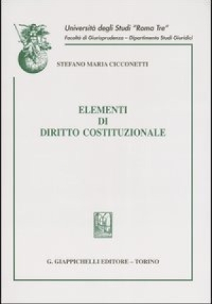 Elementi Diritto Costituzionale fronte