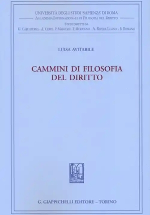 Cammini Di Filosofia Del Diritto fronte