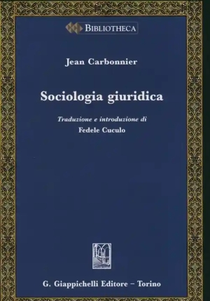 Sociologia Giuridica fronte