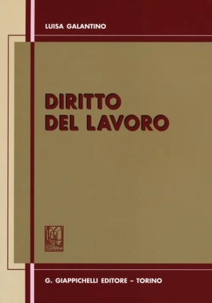 Diritto Del Lavoro 18ed. fronte