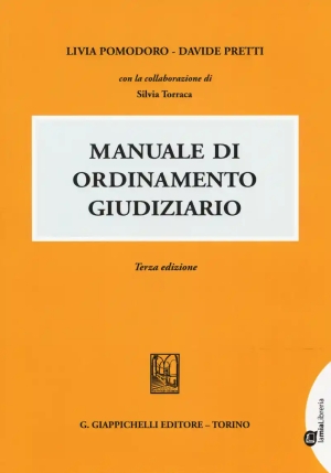 Manuale Ordinamento Giudiziario 3ed. fronte