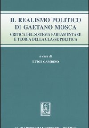 Realismo Politico Gaetano Mosca fronte