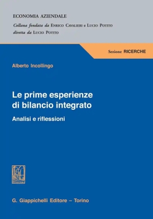 Prime Esperienze Bilancio Integrato fronte