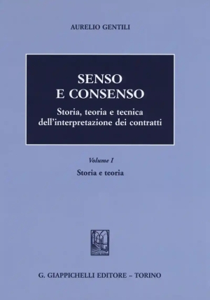 Senso E Consenso Vol.1 fronte